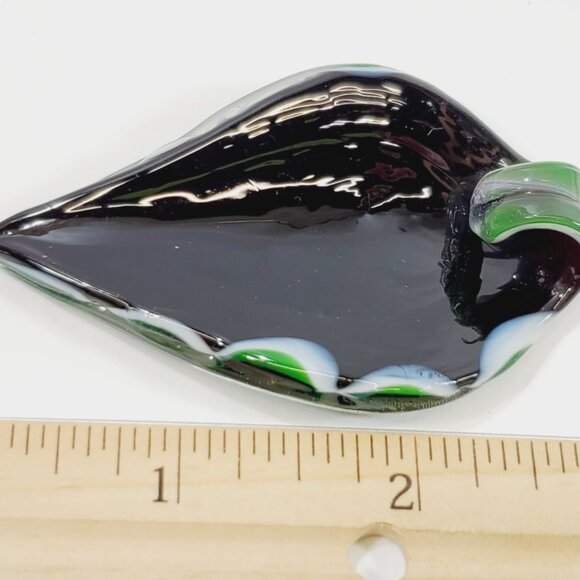 Vintage Murano Art Glass Green Pendant (4911) - Picture 2 of 2